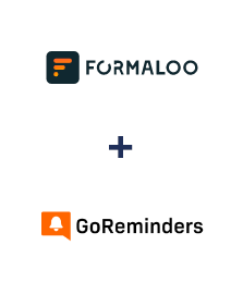 Formaloo ve GoReminders entegrasyonu