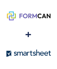 FormCan ve Smartsheet entegrasyonu