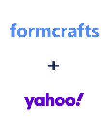 FormCrafts ve Yahoo! entegrasyonu