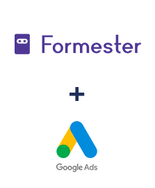 Formester ve Google Ads entegrasyonu