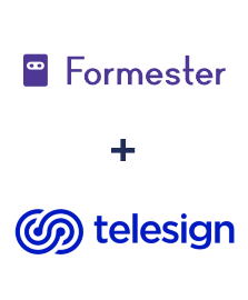 Formester ve Telesign entegrasyonu