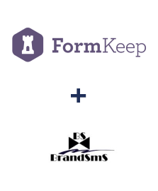 FormKeep ve BrandSMS  entegrasyonu