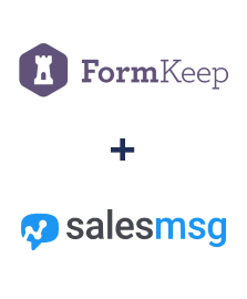 FormKeep ve Salesmsg entegrasyonu