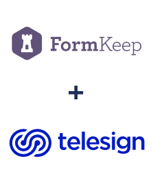 FormKeep ve Telesign entegrasyonu