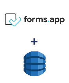 forms.app ve Amazon DynamoDB entegrasyonu