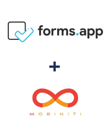 forms.app ve Mobiniti entegrasyonu