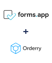 forms.app ve Orderry entegrasyonu