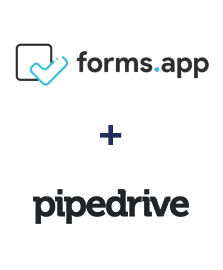 forms.app ve Pipedrive entegrasyonu