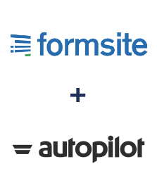 Formsite ve Autopilot entegrasyonu
