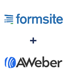 Formsite ve AWeber entegrasyonu