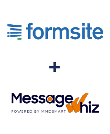 Formsite ve MessageWhiz entegrasyonu