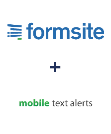 Formsite ve Mobile Text Alerts entegrasyonu