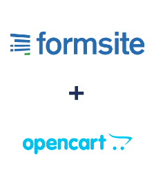 Formsite ve Opencart entegrasyonu