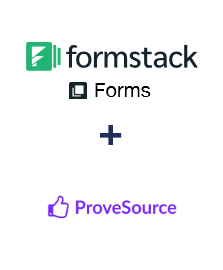 Formstack Forms ve ProveSource entegrasyonu