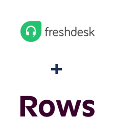 Freshdesk ve Rows entegrasyonu