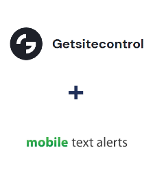 Getsitecontrol ve Mobile Text Alerts entegrasyonu