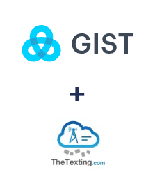Gist ve TheTexting entegrasyonu