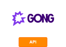 Gong diğer sistemlerle API aracılığıyla entegrasyon