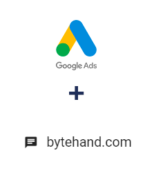 Google Ads ve BYTEHAND entegrasyonu Google Ads ve BYTEHAND entegrasyonu