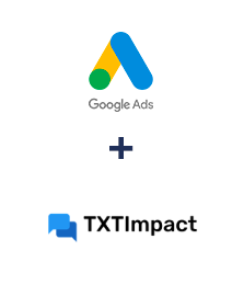Google Ads ve TXTImpact entegrasyonu