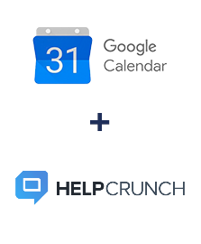 Google Calendar ve HelpCrunch entegrasyonu