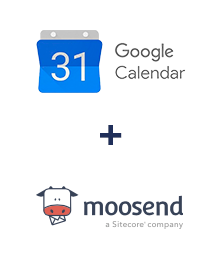 Google Calendar ve Moosend entegrasyonu