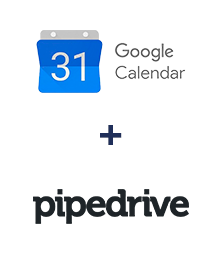 Google Calendar ve Pipedrive entegrasyonu
