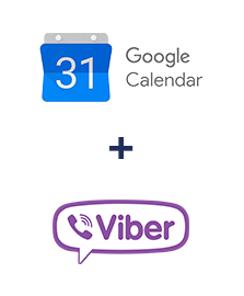 Google Calendar ve Viber entegrasyonu