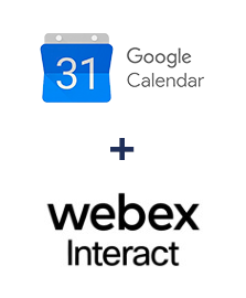 Google Calendar ve Webex Interact entegrasyonu