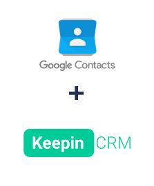 Google Contacts ve KeepinCRM entegrasyonu