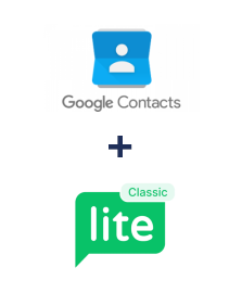 Google Contacts ve MailerLite Classic entegrasyonu