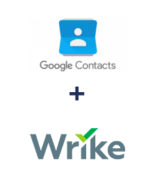 Google Contacts ve Wrike entegrasyonu