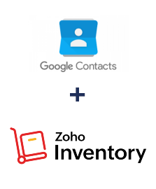 Google Contacts ve ZOHO Inventory entegrasyonu