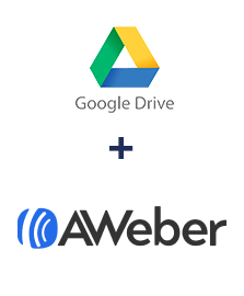 Google Drive ve AWeber entegrasyonu