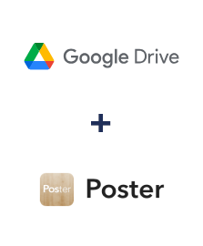 Google Drive ve Poster entegrasyonu