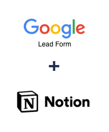 Google Lead Form ve Notion entegrasyonu