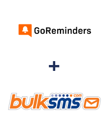 GoReminders ve BulkSMS entegrasyonu