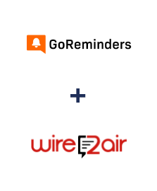 GoReminders ve Wire2Air entegrasyonu