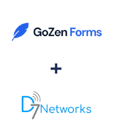 GoZen Forms ve D7 Networks entegrasyonu