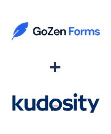 GoZen Forms ve Kudosity entegrasyonu