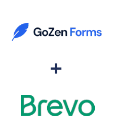 GoZen Forms ve Brevo entegrasyonu