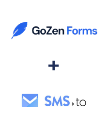 GoZen Forms ve SMS.to entegrasyonu