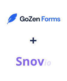 GoZen Forms ve Snovio entegrasyonu