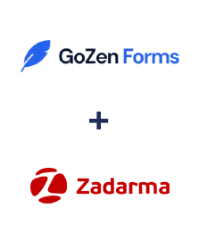 GoZen Forms ve Zadarma entegrasyonu