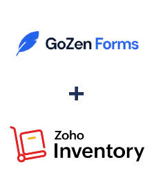 GoZen Forms ve ZOHO Inventory entegrasyonu