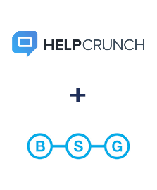 HelpCrunch ve BSG world entegrasyonu