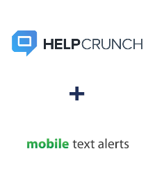 HelpCrunch ve Mobile Text Alerts entegrasyonu