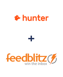 Hunter.io ve FeedBlitz entegrasyonu