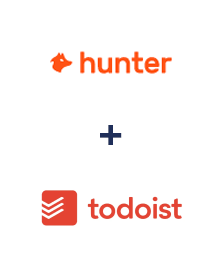 Hunter.io ve Todoist entegrasyonu