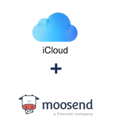 iCloud ve Moosend entegrasyonu